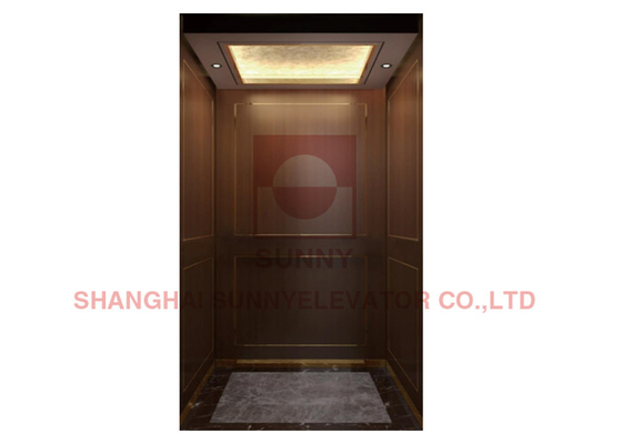 IP67 Домашнее декорация виллы лифта с светодиодным освещением и PVC-полом