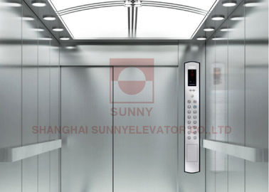 Быстро пройдите лифт 1~2.5м/с безопасный и стабилизированный высокоскоростной/низко лифт больницы Ноисе