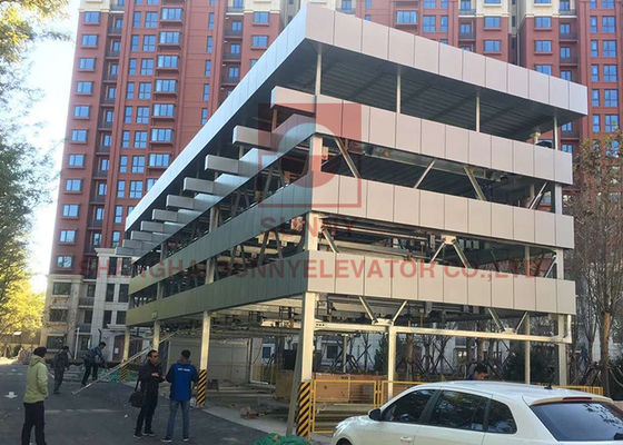 380В 3-фазное 5-проволочное простое движущееся устройство управления ПЛК Механическое парковочное оборудование для автоподъемника