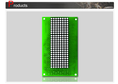 Индикаторная панель матрицы точки с лифтом LCD показывает зеленый цвет 132 x 70mm