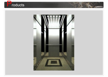 Вертикаль украшения кабины лифта подъема пассажира нержавеющей стали волосяного покрова