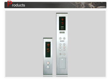 Стандартный полисмен лифта сокращает панель кнопки с служа фланцем процессом для частей подъема запасных
