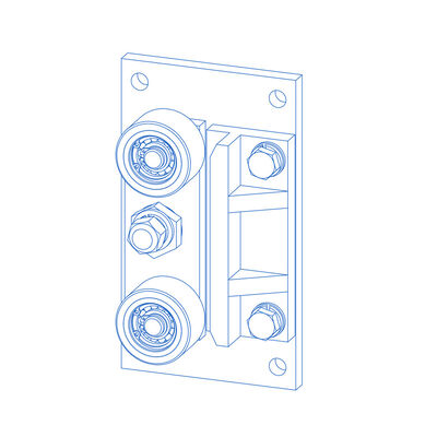 Рюкзак Рулевые обувь подъемные компоненты Части с шириной 10/16 мм рулевой рельсы