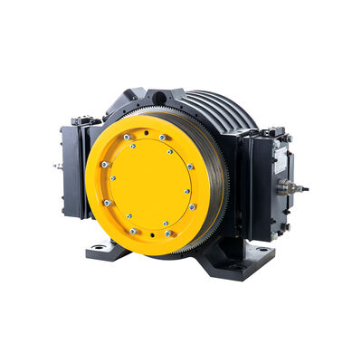 450-630 кг. Нагрузка 1,0 ~ 1,75 м/с. Скоростная тяговая машина с блочным тормозом для запасных частей лифта