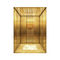 Нержавеющая сталь волосяного покрова золота украшения кабины лифта пола ПВК Титанюм
