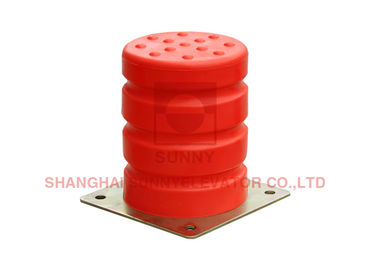 Красный размер буфера PU частей компонентов безопасности лифта 14 до 16 mm