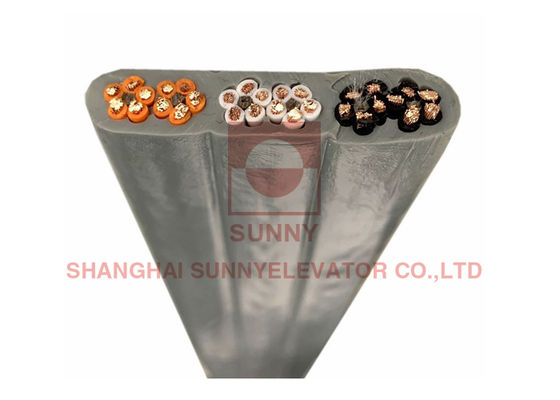 Высококачественный TVVB ПВХ изолированный секторный лифтовый кабель для безопасных и надежных лифтовых систем