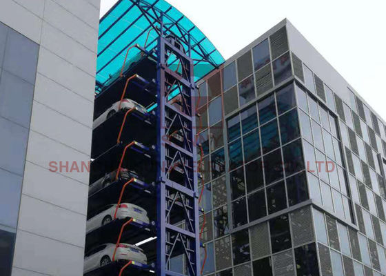 Малошумный вертикальный поднимаясь подъем стоянки гаража 380V с автоматической дверью