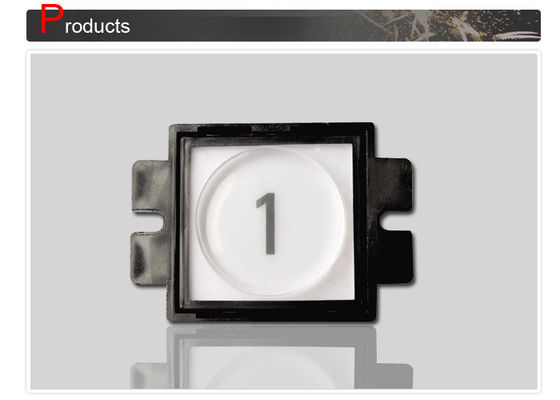 Пластиковая кнопка лифта с 50мА настоящим размером 47кс49 Мм